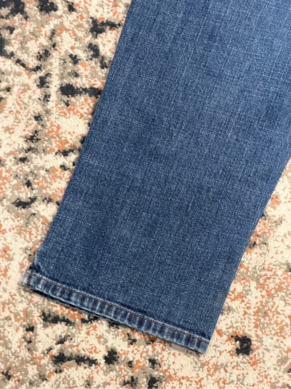 Lauren Ralph Lauren Jeans Co. Vintage Classic Mid-Calf Denim Capri Jeans Size 14 - Picture 15 of 16
